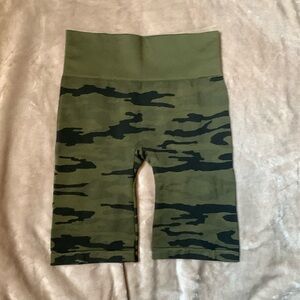 Camo spandex shorts from Cotton Candy Sweets Collection